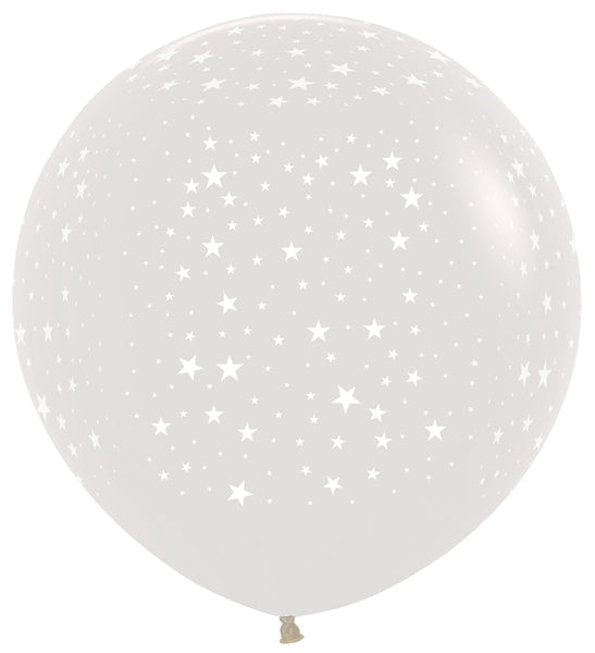 24" Stars Hearts Latex Balloons | Dropship (Shipped By Betallatex)