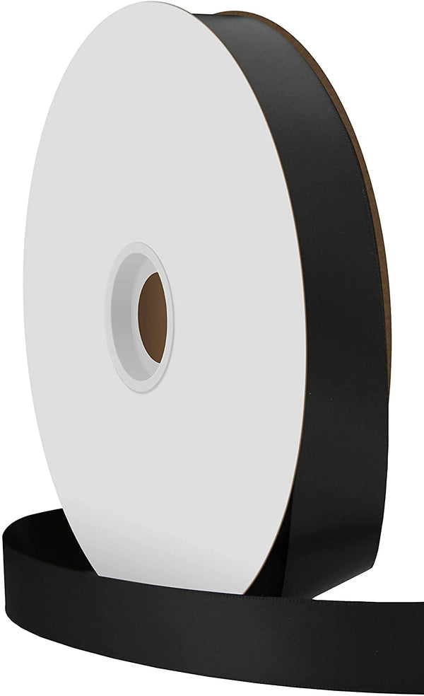 #5 Single Face Satin Ribbon | 7/8 Inch Wide, 100 Yards Long