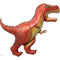 Globo de lámina de dinosaurio T-Rex de 37"
