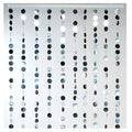 "Spangles" PVC Foil Confetti Circles Curtain Backdrop | 1 Count