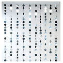 Telón de fondo de cortina de círculos de confeti de lámina de PVC "Lentejuelas" | 1 cuenta