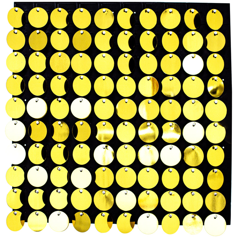 Circle Spangle - Shimmer Panel for Backdrop Wall | 12" x 12"