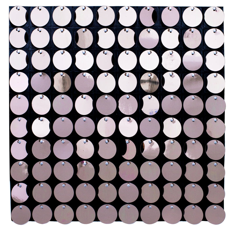 Circle Spangle - Shimmer Panel for Backdrop Wall | 12" x 12"