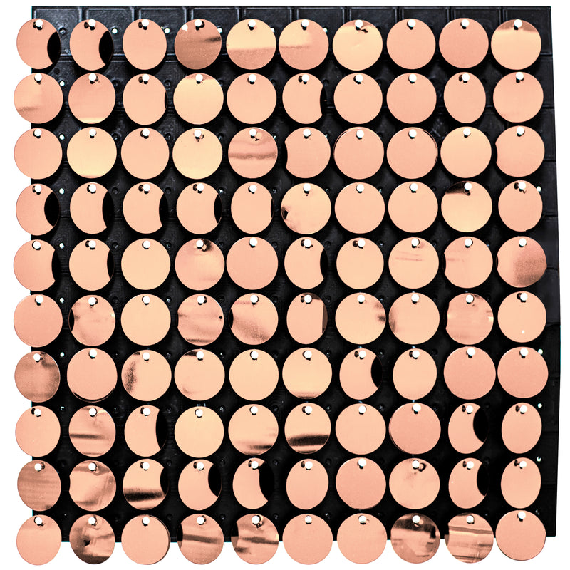 Circle Spangle - Shimmer Panel for Backdrop Wall | 12" x 12"