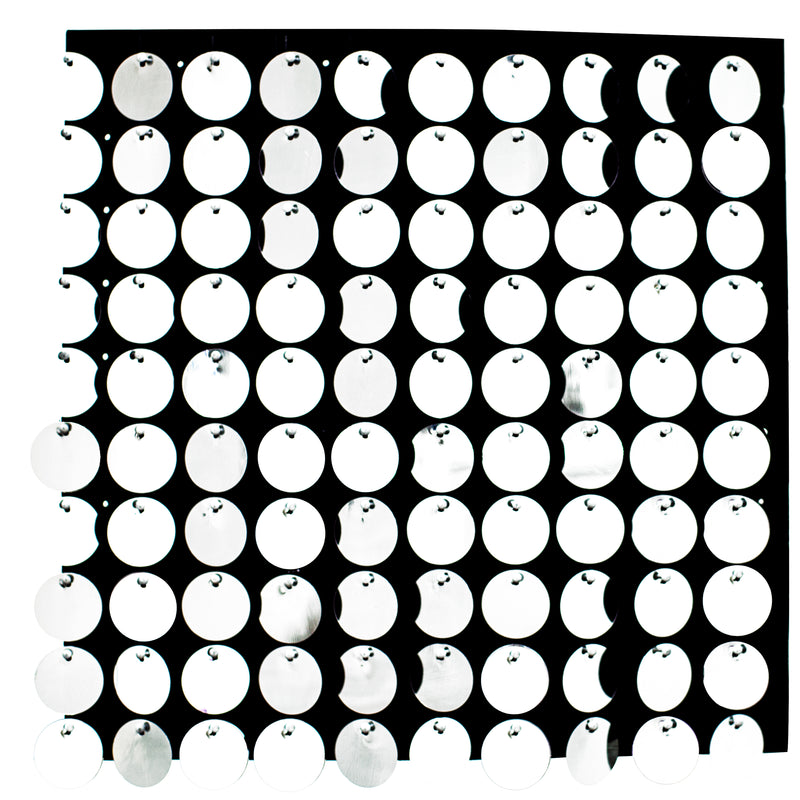 Circle Spangle - Shimmer Panel for Backdrop Wall | 12" x 12"