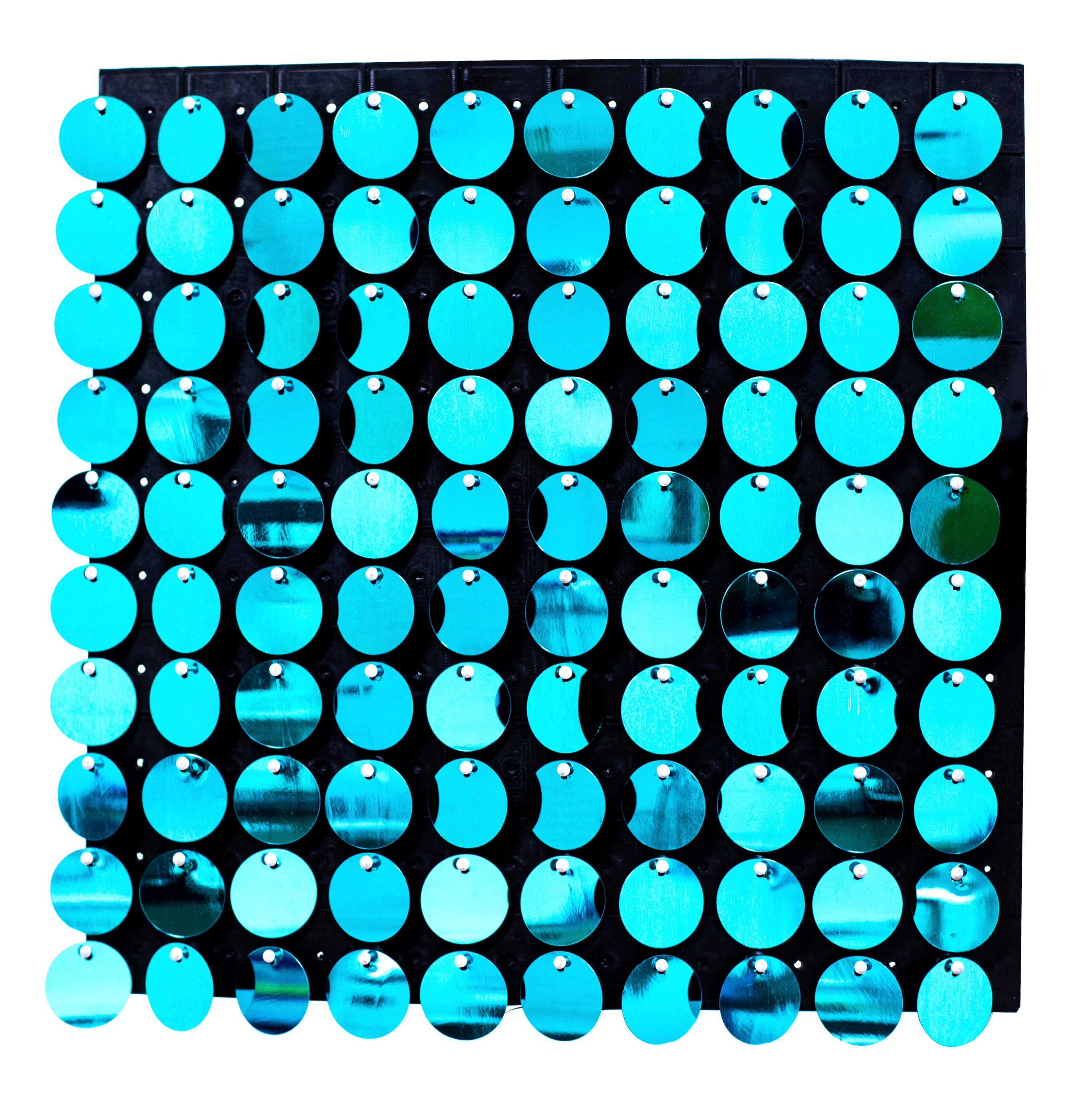 Circle Spangle - Panel brillante para pared de fondo | 12" x 12"