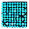 Circle Spangle - Shimmer Panel for Backdrop Wall | 12" x 12"
