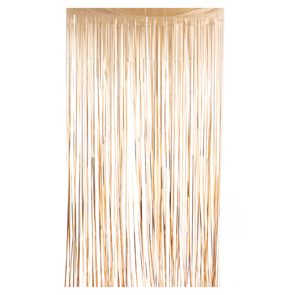 8' Matte Foil Fringe Curtain | 1 Count