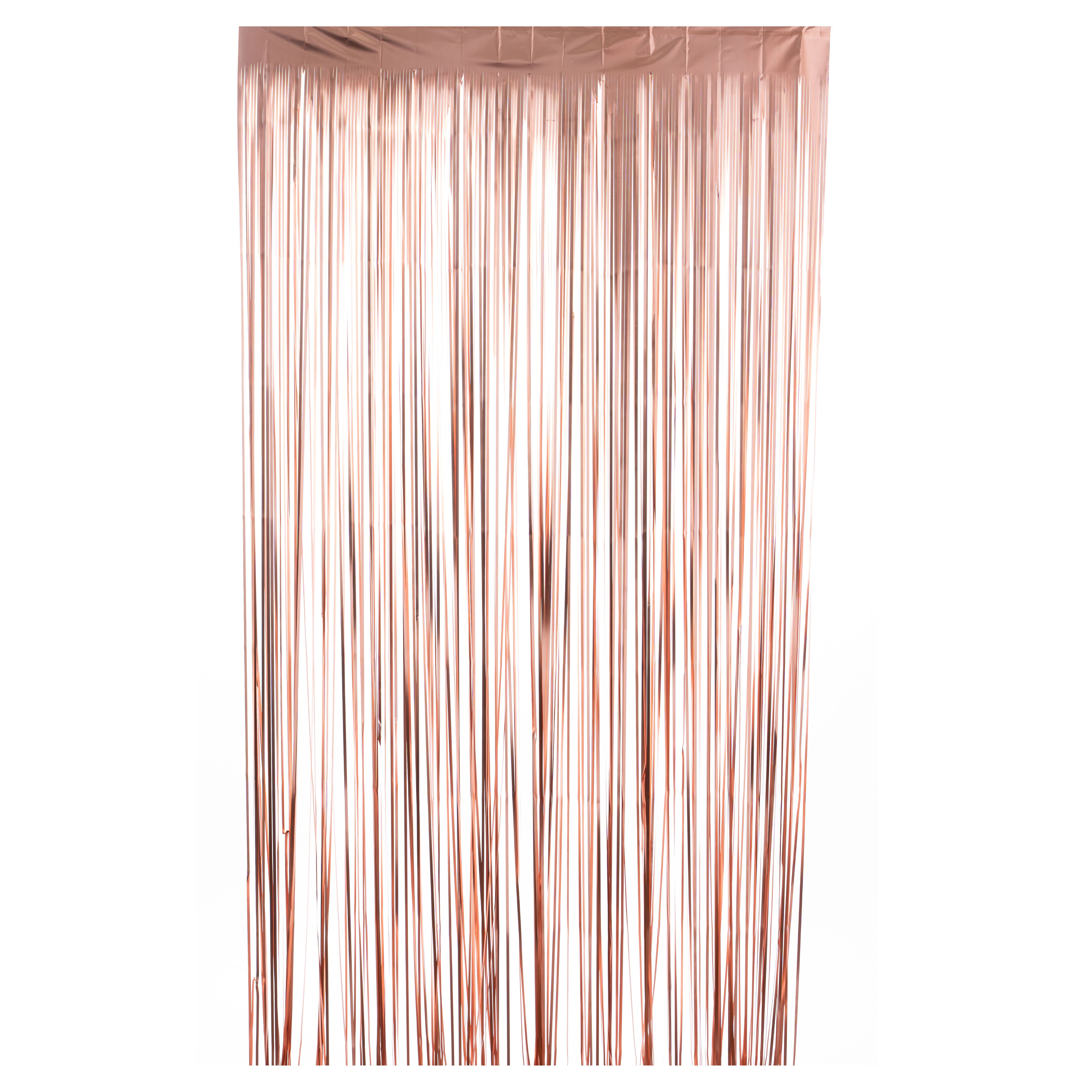 8' Matte Foil Fringe Curtain | 1 Count