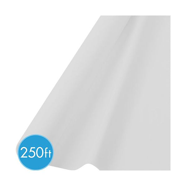 Solid Plastic Table Rolls - Table Cover - 40 Inches x 100 Feet | 1 Count