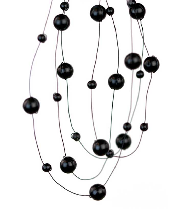 Guirnalda de perlas decorativas