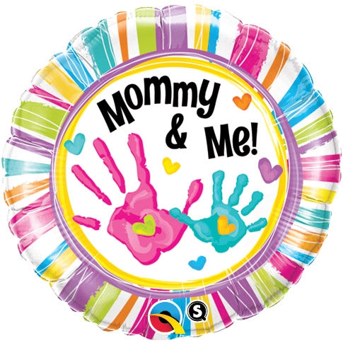 18" Mommy & Me Foil Balloon (WSL) | Clearance - While Supplies Last!