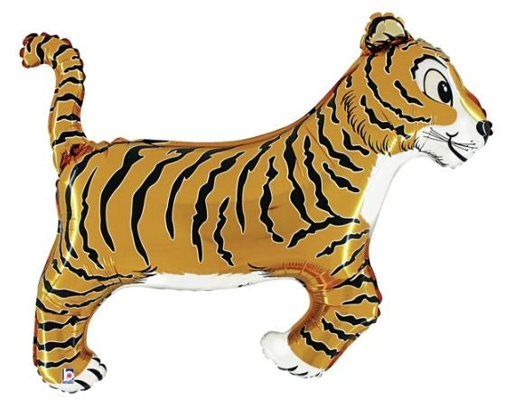 34" Tiger Foil Balloon