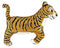 34" Tiger Foil Balloon