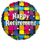 Globo de aluminio Happy Retirement de 18" | Compre 5 o más y ahorre un 20 %