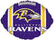 18" Baltimore Ravens NFL Football Foil Balloon