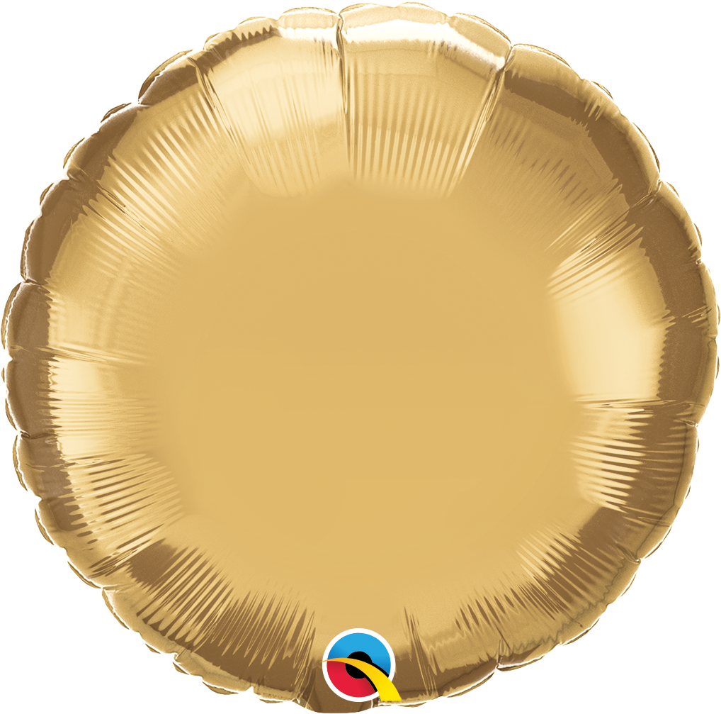 18" Qualatex Chrome Round Foil Balloons | Buy 5 Or More Save 20%