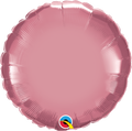 18" Qualatex Chrome Round Foil Balloons | Buy 5 Or More Save 20%