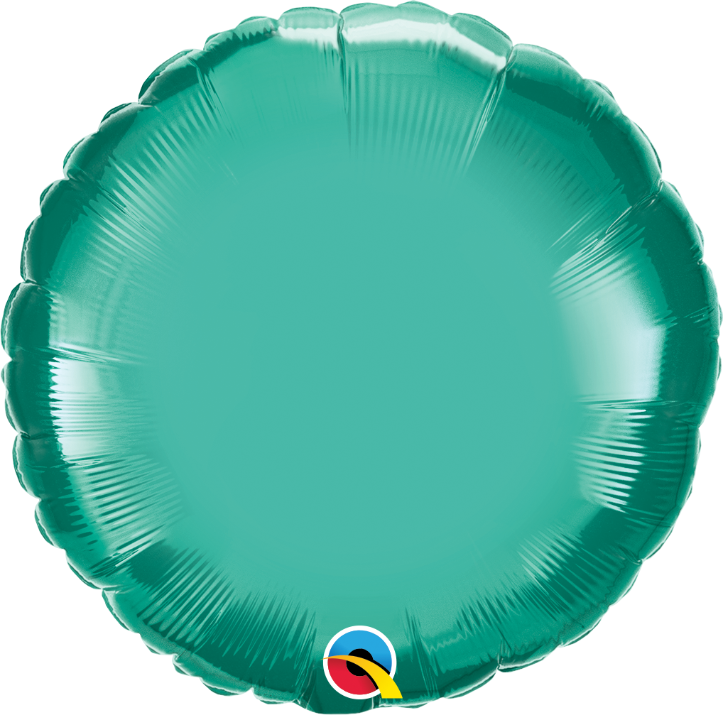 18" Qualatex Chrome Round Foil Balloons | Buy 5 Or More Save 20%