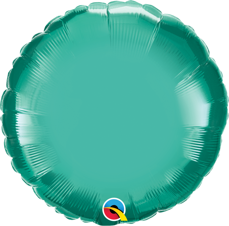 18" Qualatex Chrome Round Foil Balloons | Buy 5 Or More Save 20%
