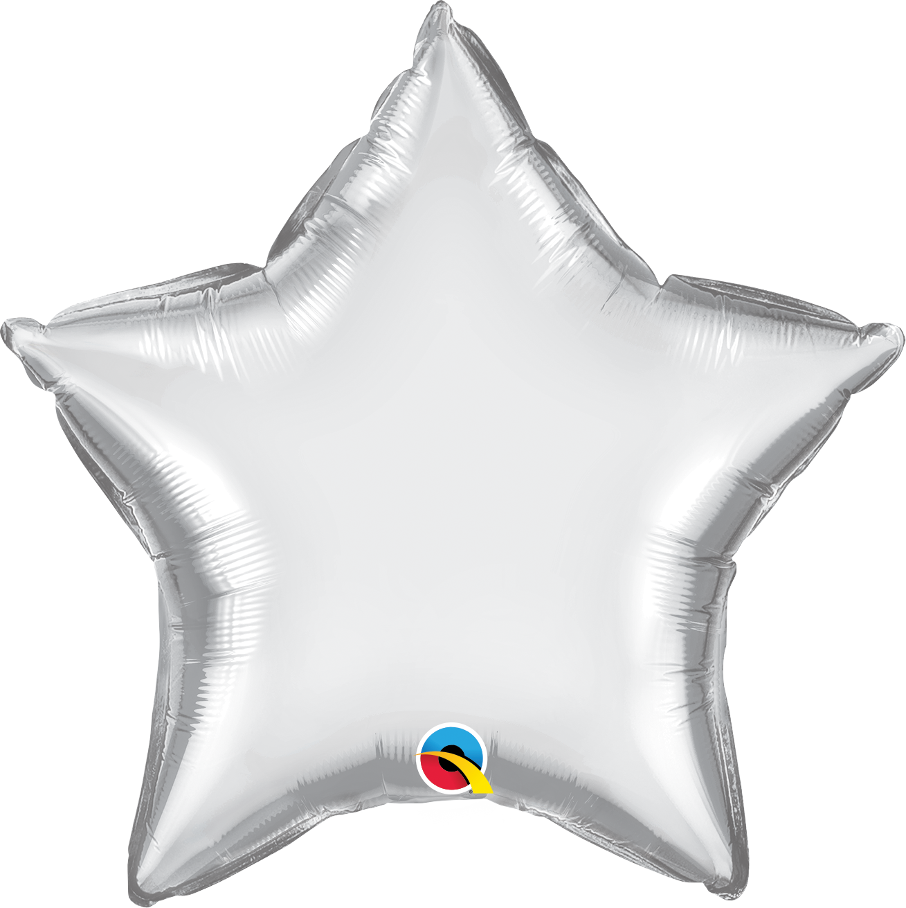20" Qualatex Chrome Star Foil Balloons | Buy 5 Or More Save 20%