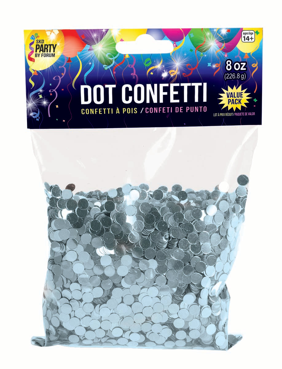 4 Oz Small Round Metallic Dot Confetti | 1 Count