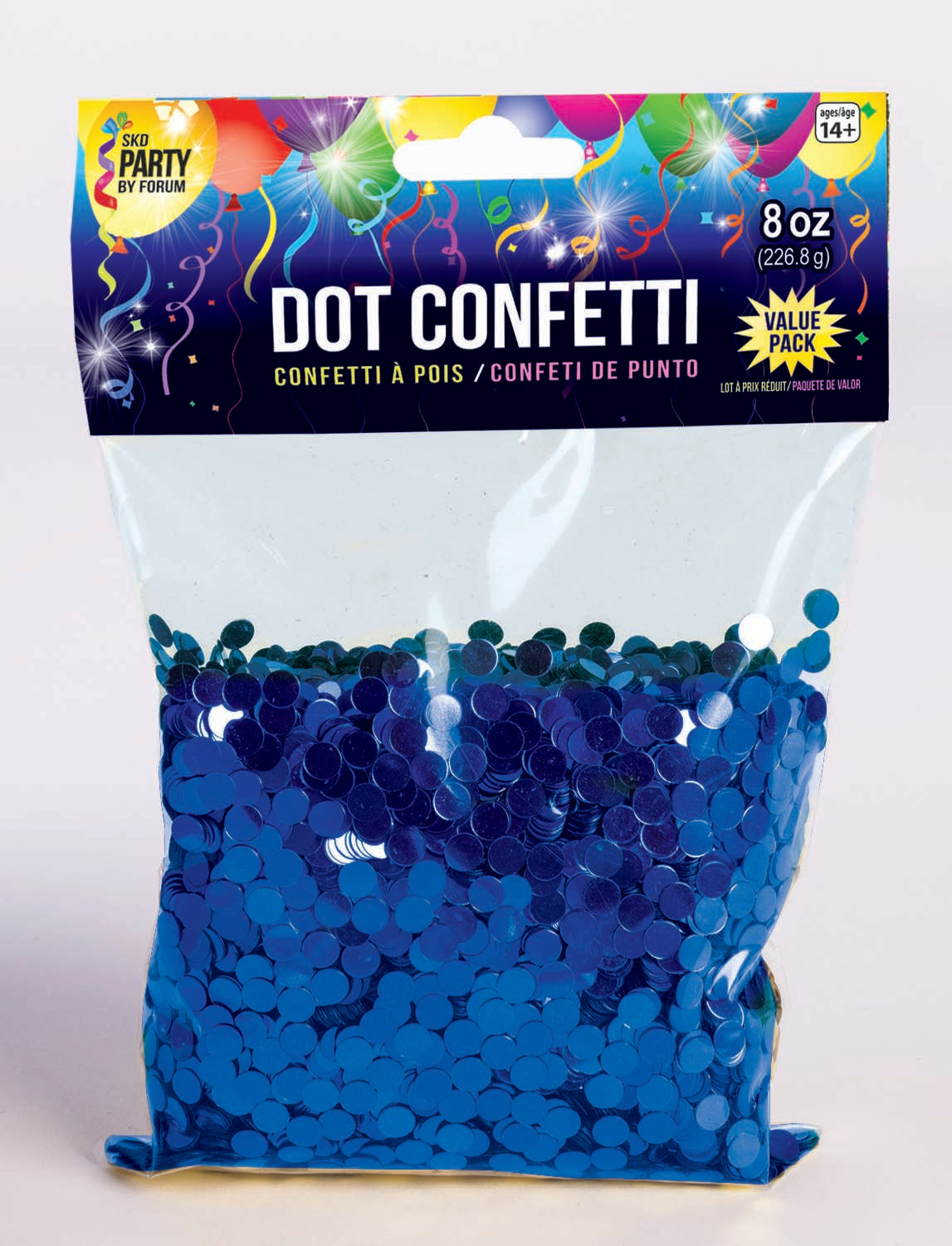 Dot Confetti Metallic Small 1/4" Round