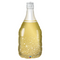 Globo de aluminio con forma de botella de vino con burbujas doradas de 39" (P32)