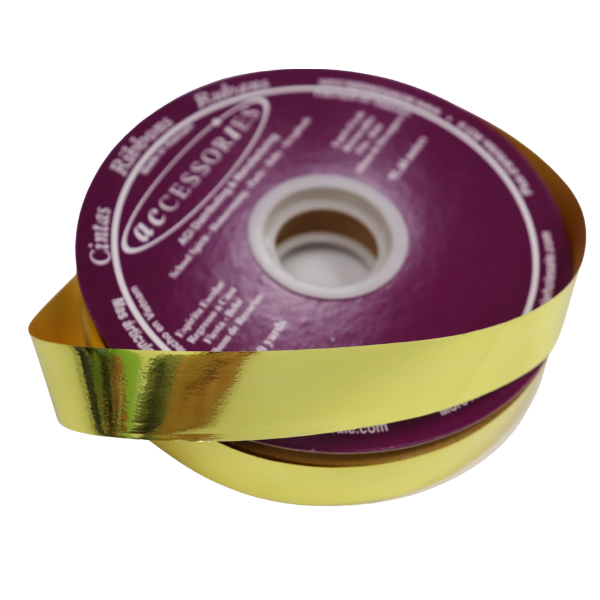 Metallic Finish Ribbon - 3/4" x 100 yards | 1 Spool