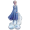 Globo de aluminio Frozen 2 Elsa Airloonz de 54" | Mide más de 4 pies de alto - ¡No requiere helio!