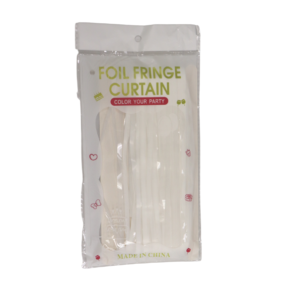 3' x 7' Foil Fringe Curtain | 1 Count