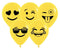 5" Emoji Assortment Sempertex Latex Balloons | 100 Count