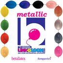 Sempertex Metallic Latex Link-O-Loons® | 50 Count