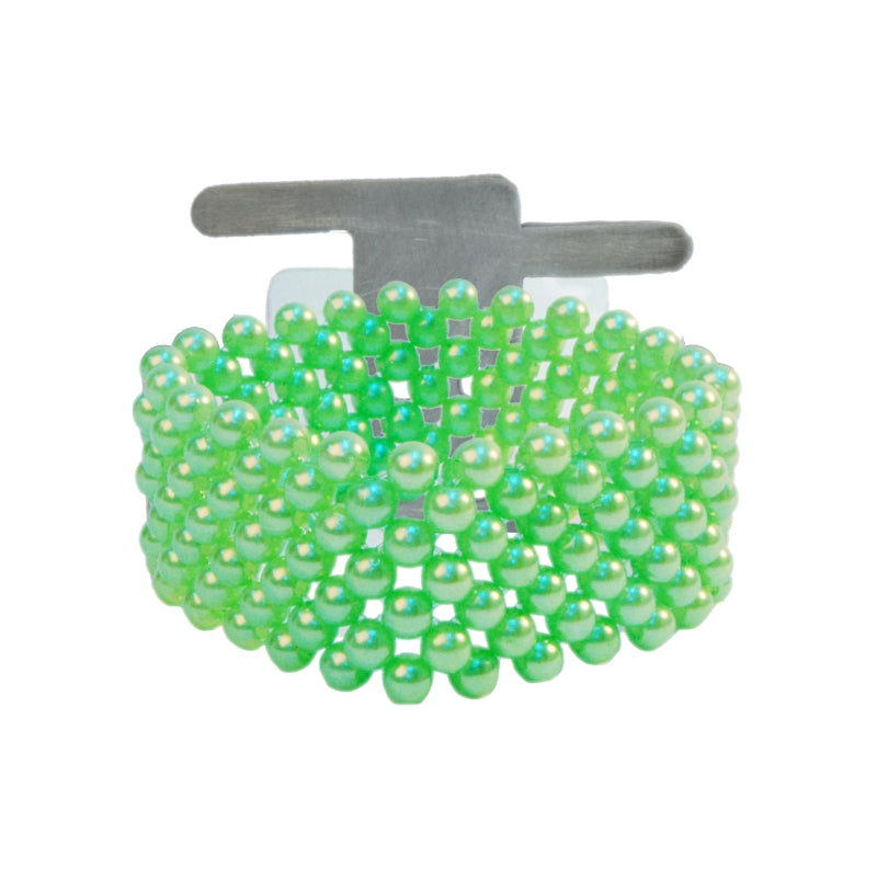 Pulsera de ramillete elástico con cuentas Color Your World | 1 unidad: ¡simplemente agregue flores!