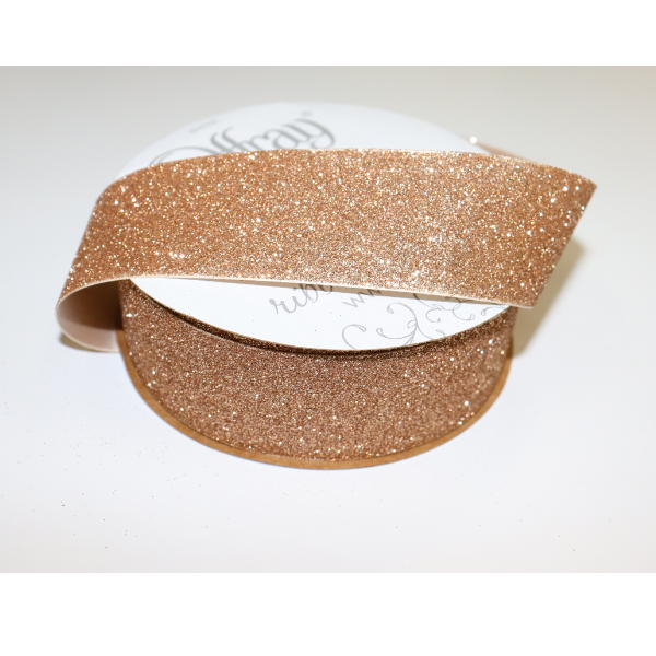 #9 Offray Glitter Frosted Satin Ribbon - 1 1/2" Wide X 25 Yards Long | 1 Spool