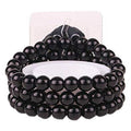 Delicate Petite Flower Elastic Pearl Corsage Bracelet | 1 Count - For A Petite Wrist