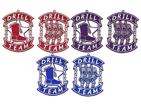 Drill Team Duo Charm