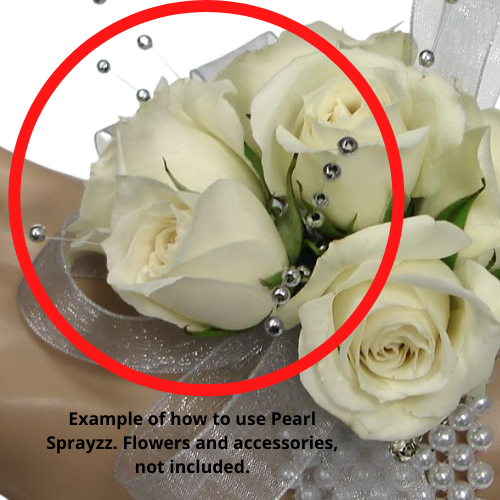 Pearl Sprayzz Floral Accessories | 12 Count