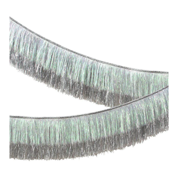 4.5' Foil Tinsel Fringe Garland -Trim | 1 Count