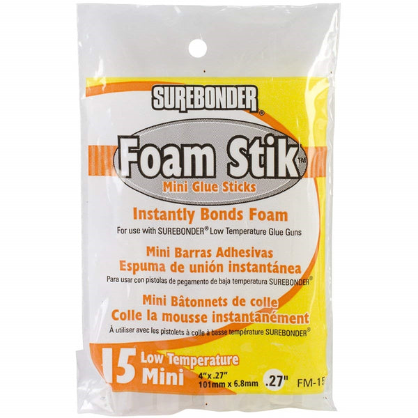 Mini barras de pegamento Foam Stik