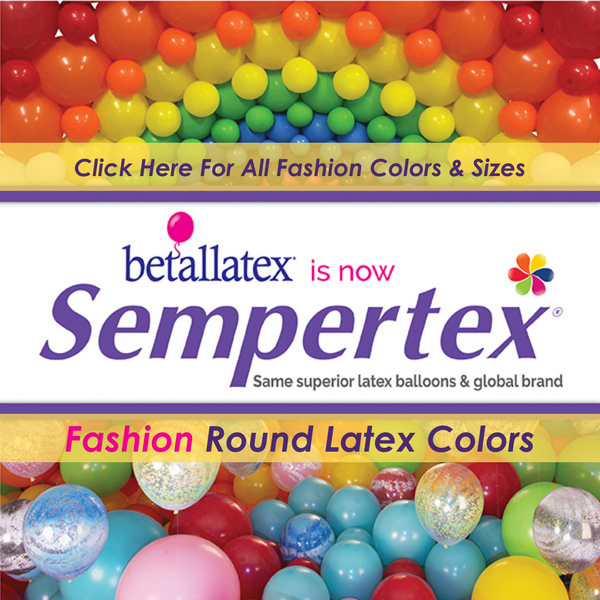 Globos de látex Sempertex Fashion Colors | Todos los tamaños