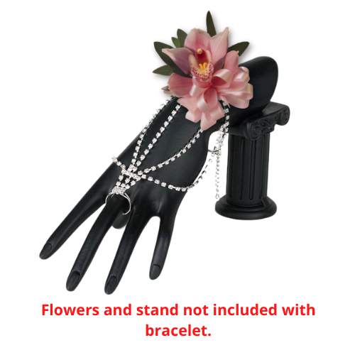 Cascadezz Sheba Dazzle Rhinestone Bracelet | 1 Count - Just Add Flowers!