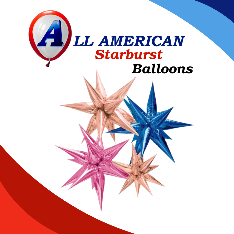 Globos metalizados AAB Starburst