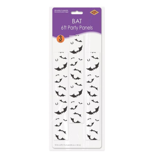 6' Bat Party Panels Halloween Party Decoration