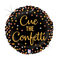 Globo de lámina holográfica Cue the Confetti de 18" (P29) | Compra 5 o más y ahorra un 20 %