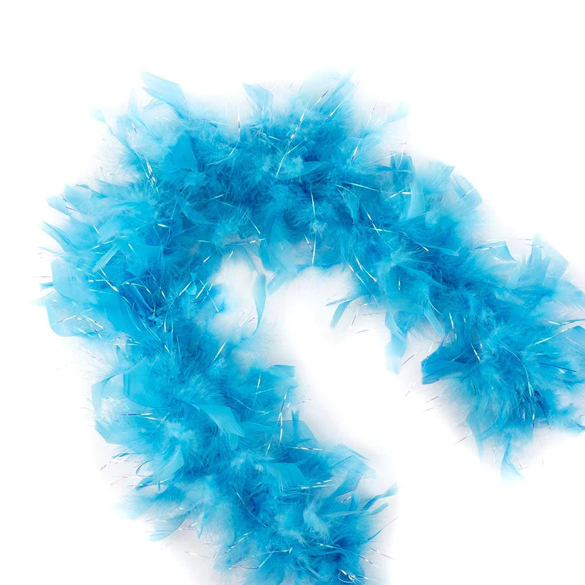 5' Feather Boas Chandelle Lurex Line | 1 Count