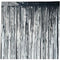 Brillo 'N Cortina | 8' x 3'- Telón de fondo de cortina de aluminio