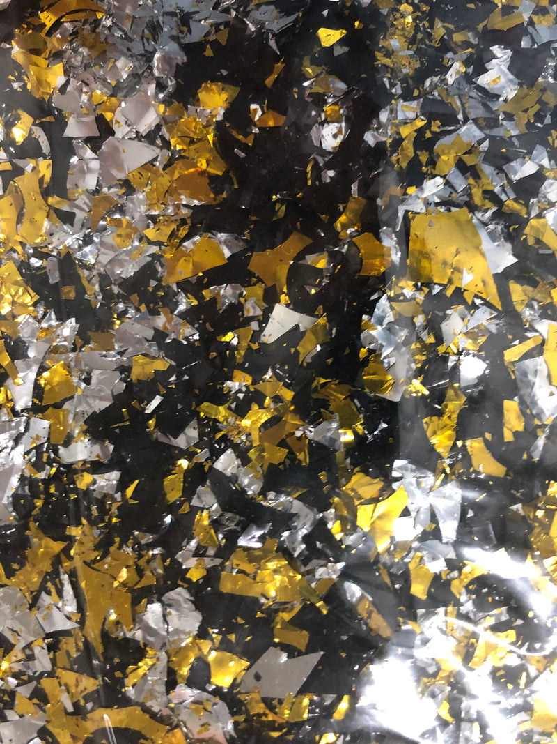 1.5 Ounce Metallic Confetti Crumb Flakes | 1 Bag