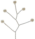 Quintet - Wired Rhinestone Floral Accessories | 12 Count