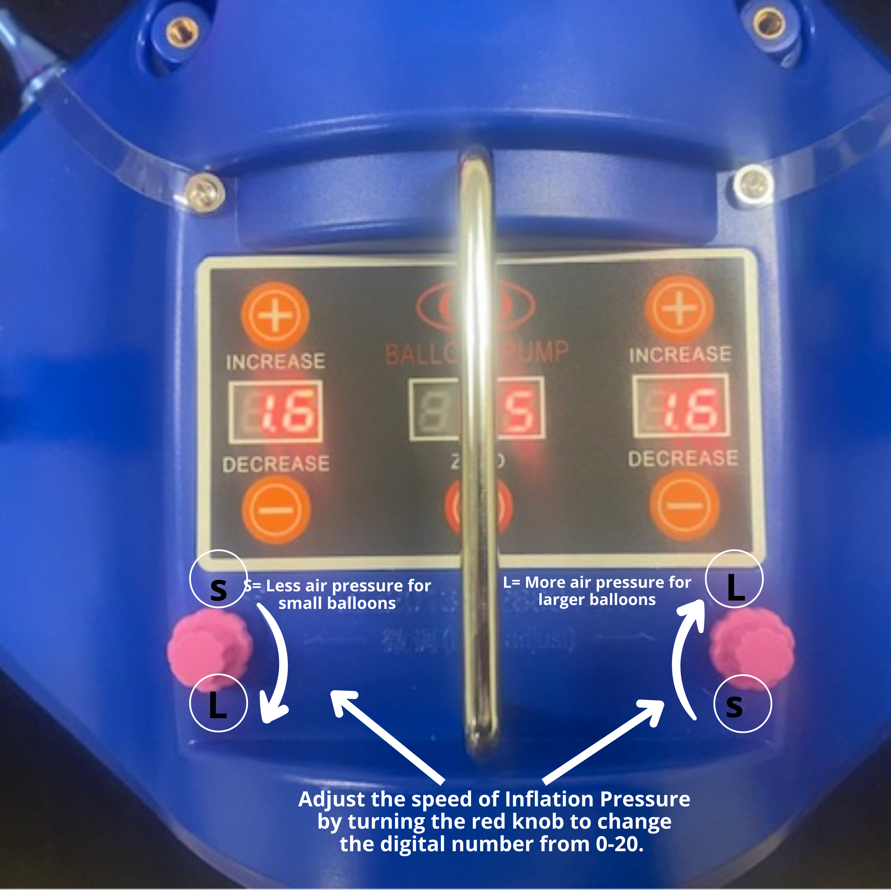 Conwin Precision Air Balloon Inflator (USED) Will Call Only